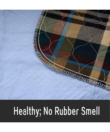 Non-Slip Waterproof Bed Pads 34x36 (2 Pack) | Kids Washable Incontinence Pads - Buy Online on GoSupps.com