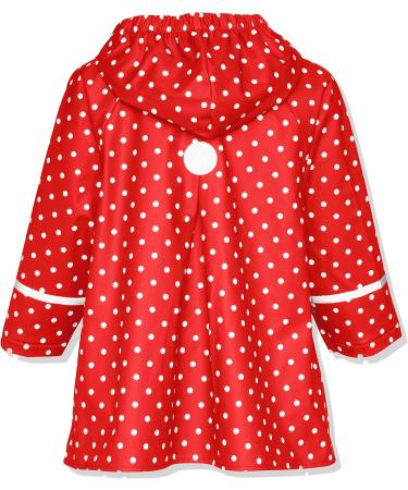 Playshoes Unisex Kid's Red Dots Raincoat - 98 | Wind and Waterproof Rainwear - Buy Online on GoSupps.com