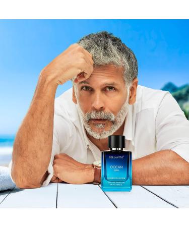 Ocean Luxury Aquatic Perfume Men Marine Orchid & Musk Long Lasting EDP Fragrance Fresh Citrusy & Woody Scent Spray 100 ML 3.38 Floz - Buy Online on GoSupps.com