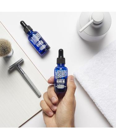 Johnny's Chop Shop Beard Oil - Lightly Scented with Almond Oil (30ml) - Buy Online on GoSupps.com