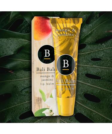 Moisturizing Lip Balm 0.50 Oz - Vegan Mango & Jasmine Flavor | Natural Hydrating Beeswax-Free Formula with Shea Butter - Buy Online on GoSupps.com