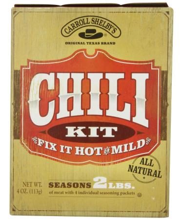 Carroll Shelby's Original Texas Chili Kit, 4 oz