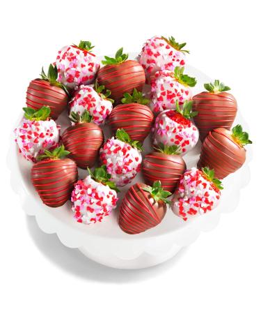 Golden State Fruit Love Bites Chocolate Covered Strawberries (Fun Size), 18 Berries