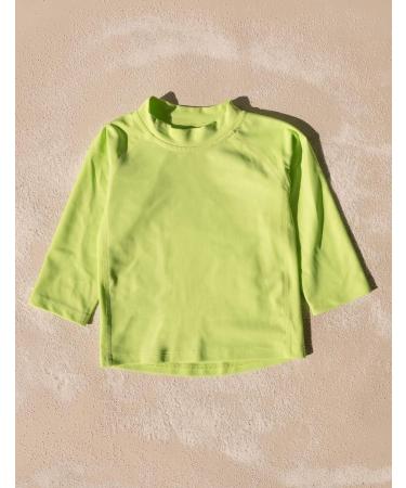 Leveret Baby Boys Girls Rash Guard UPF 50+ Swim Shirt | Long Sleeve Toddler Sun Protection (12M-5T) - Green - Buy Online on GoSupps.com