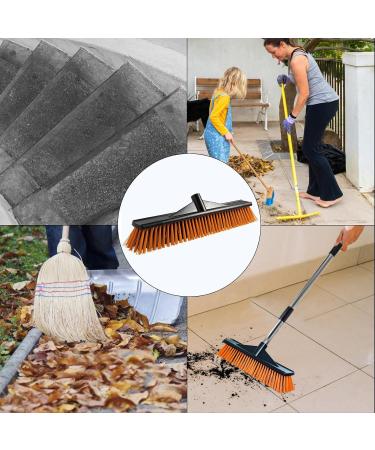Hard Small Grout Brush Stiff Scrubber Brush | Portable Floor Scrub Brush Grout Brush Outdoor Sweeping Brush for Warehouses Garages Balconies Decks Swimming Pools 50cm - Buy Online on GoSupps.com