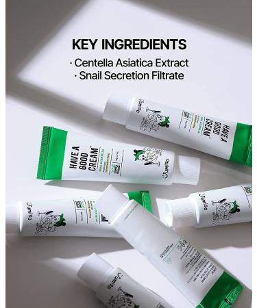 Jumiso Cica Snail Facial Cream 50g - Acne Care & Nourishing Korean Skincare - Buy Online on GoSupps.com