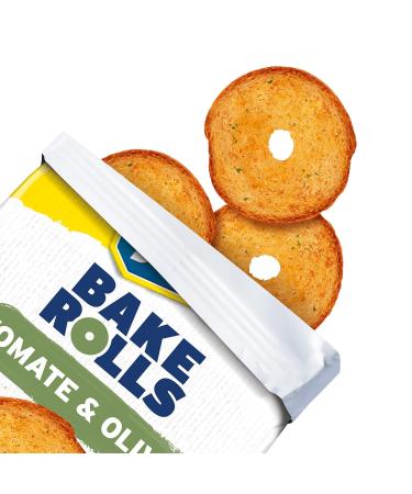 TUC Bake Rolls Tomato & Olive - Crispy Bread Chips & Snack Chips Bulk Pack 8 x 150g | 1.2kg International Shipping - Buy Online on GoSupps.com