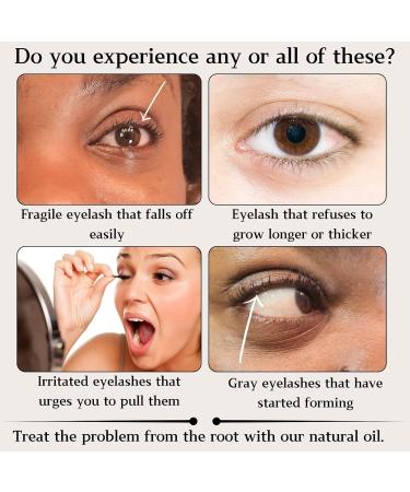 Eyebrow & Eyelash Growth Serum | Organic Castor Oil & Ginseng Extract | Fast Results | Lurelan Beauty - Buy Online on GoSupps.com