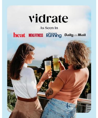  ViDrate ViDrate Sugar Free Electrolyte Powder 30 Bags Vegan Suitable 30 Bags - Buy Online on GoSupps.com