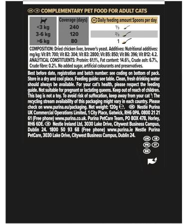 PRO PLAN Cat Multivitamin Supplement | Supports Vitality and Overall Health | With Vitamin B Complex | For Adult and Senior Cats | 120g Powder - Buy Online on GoSupps.com