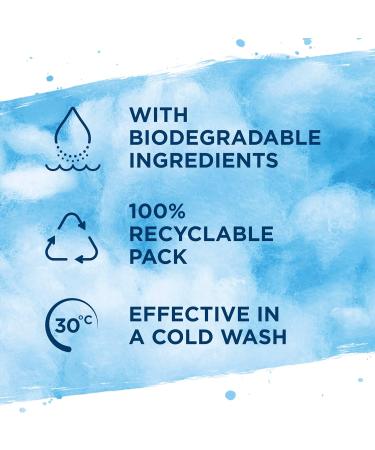 Persil Non Bio Washing Powder 100% recyclable pack for stain removal that's gentle next to sensitive skin 4x 1.05 kg (84 washes) (Pack of 2) - Buy Online on GoSupps.com