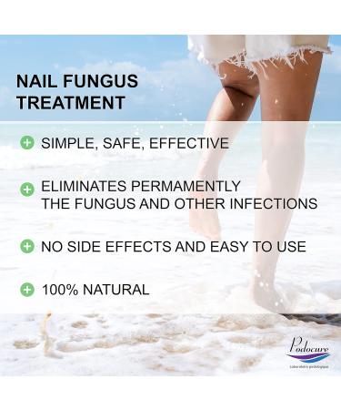 Podocure Anti-fungal Solution | With Undecylenic Acid 25% | 30ml | Finger and Toe Fungus Treatment Nail and Athlete Repair Solution Treats Onychomycosis Treats Fungal Infections | 100% Natural | Podiatric Laboratory in CANADA | (PACK OF 1) - Buy Online on GoSupps.com
