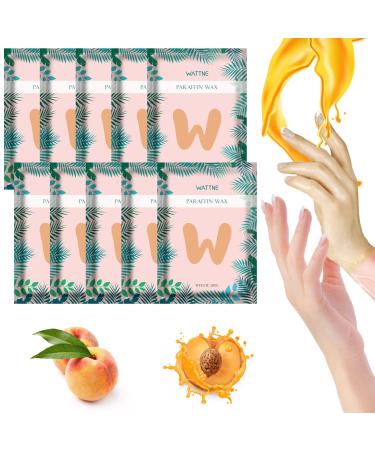 Paraffin Wax Refills - 4.4 lbs Use in Paraffin Wax Machine for hand and feet,Relieve Stiff Muscles and Pain, Deeply Hydrates Skin (Lavender) true Peach