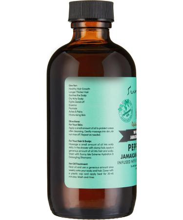 Sunny Isle Jamaican Black Castor Oil with Peppermint 118ml - Buy Online on GoSupps.com