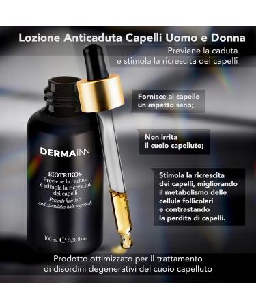  Innbiotec Pharma Biotrikos Anti-Hair Loss Vials for Women and Men - Hair Growth Serum Anti-Hair Loss Lotion for Men and Women Hair Growth Oil Night Serum for Hair - Buy Online on GoSupps.com