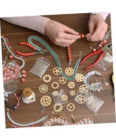 Lurrose 7 Sets Nail Decoration Necklaces Jewlery A Necklace Diy Gears for Crafts Punk Necklace Pendant Metal Gear Charms Jewelry Gear Hanging Gear Pendant Gear Design Pendants Mechanical - Buy Online on GoSupps.com