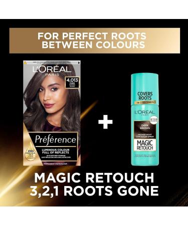 L'Oreal Paris Preference Long Lasting Permanent Hair Colour 4.013 Paris - Vibrant and Luminous - Buy Online on GoSupps.com