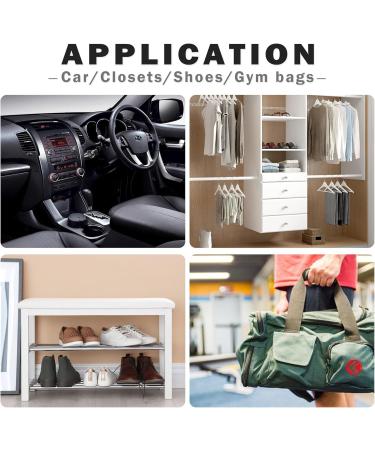 Shoe Deodorizer Anti Odour Trainer Deodoriser Balls Air Fresheners for Car Gym Bag Wardrobe Lockers Footwear Cologne Scent 6 Pack Cologne Scent 3 - Buy Online on GoSupps.com