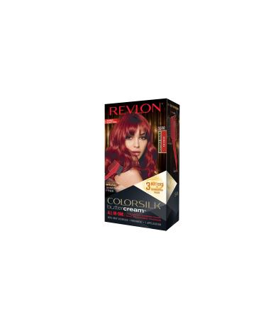 REVLON COLORSILK AMMONIA-FREE HAIR COLORING CREAM | 55RR INTENSE RED VIDEO