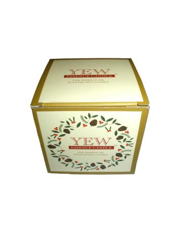 Yew Essence Scented Aromatherapy Candle (1 Large)