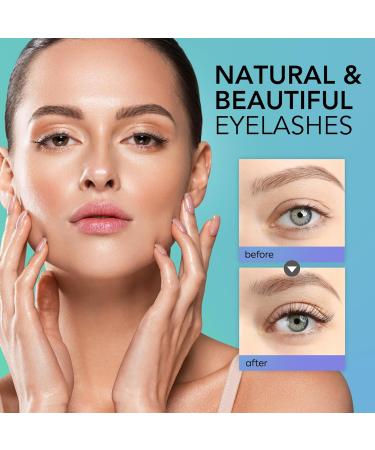 Buy Premium Eyelash Growth Serum - Advanced Formula for Longer Thicker Lashes & Brows | 5ml - Buy Online on GoSupps.com