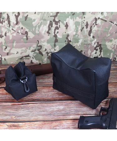 KOSIBATE Shooting Rest Bag w/ Rear Squeeze Bag - Gun & Rifle Sandbag for Precision Shooting | Black - Buy Online on GoSupps.com