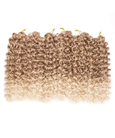 GoGo Curl Crochet Hair 18inch Ombre Deep Wave Synthetic Twist Braid Extensions (6 Packs, 27/613) - Buy Online on GoSupps.com