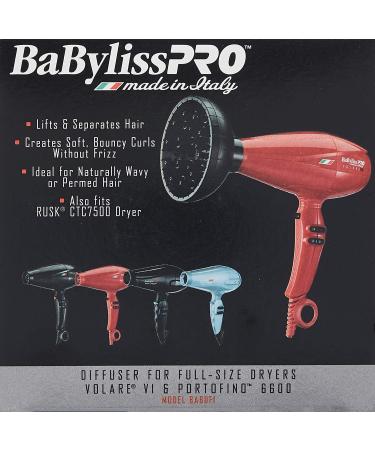 BaBylissPRO Slide-On Diffuser Attachment for Volare or Portofino Hair Dryer - BABDF1 - Buy Online on GoSupps.com
