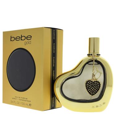 Bebe Gold Eau De Parfum Spray 3.4 Ounce Multicolor - Buy Online on GoSupps.com