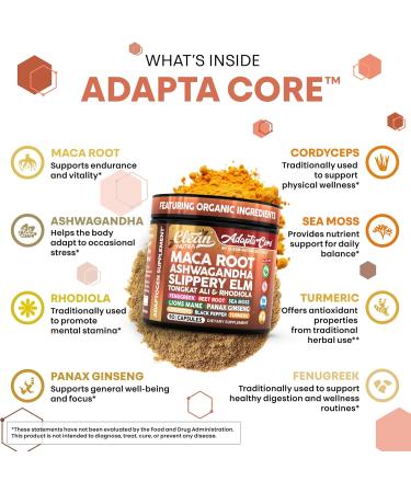 Clean Nutra Organic Maca Root Capsules for Women + Ashwagandha Slippery Elm Tongkat Ali Rhodiola Rosea Fenugreek Beet Root Sea Moss Ginseng Black Yellow Red Maca Powder Supplement 90 Pills - Buy Online on GoSupps.com