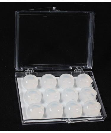 Soft Silicone Earplugs Value Pack - 6 Pairs of Moldable Putty Ear Plugs for Sleeping, Snoring, Swimming, and Travel - Adults - Top Med - Buy Online on GoSupps.com