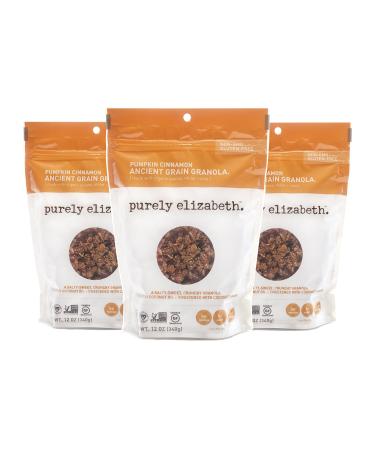 Purely elizabeth Ancient Grain Granola Cereal Pumpkin Fig 12 Ounce (Pack of 3)