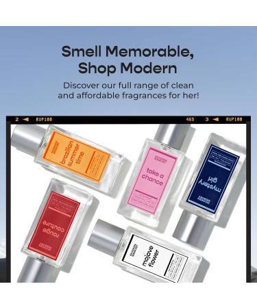 Brazilian Summertime Eau de Parfum for Women Notes of Pistachio & Lemon Safe for Sensitive Skin Luxury Fragrance By Modern Memory 2.5 fl oz - Buy Online on GoSupps.com
