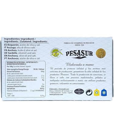 Soldimar Pesasur Boquerones White Anchovies in Olive Oil 120g (Pack of 5) - Buy Online on GoSupps.com