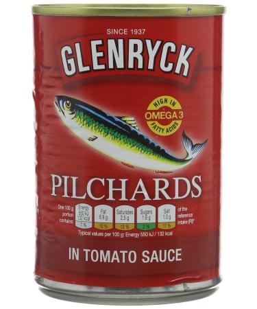Glenryck Pilchards in Tomato Sauce 400g 1