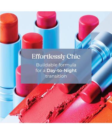 Hydrating Tinted Lip Balm with Hyaluronic Acid & Vitamin E | Moisturizing Sheer Color for Chapped Lips - 0.21oz Orchid - Buy Online on GoSupps.com