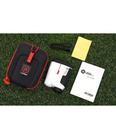 Golf Buddy Laser Lite Rangefinder | Magnetic Case | Slope Compensation | Fast & Accurate Measurement | Vibration Alert | 3 Targeting Modes | 6X Magnification - Buy Online on GoSupps.com