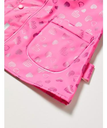 Playshoes Unisex Kid's Raincoat - Windproof and Waterproof Rainwear 98 - Little Heart Design - Buy Online on GoSupps.com