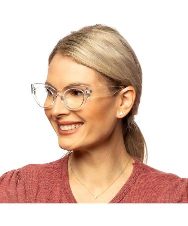 2SeeLife Clear Bold Cat Eye Reading Glasses for Women - Stylish 1.5x Readers for Comfortable Vision - Perfect for All Face Shapes - Buy Online on GoSupps.com