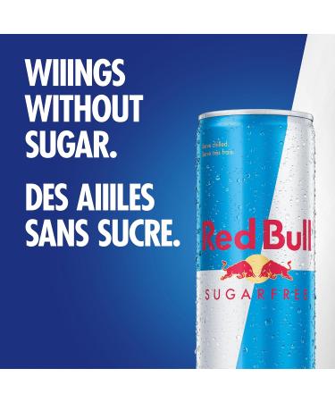 Red Bull Energy Drink Sugar Free 250ml (8 pack) 250ml (Pack of 8) - Buy Online on GoSupps.com