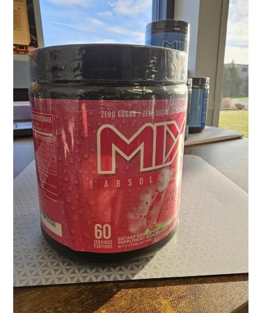 MIXT Energy Drink Mix Energy Powder 8 Hour Energy Formula Designed for Concentration Focus and Hours of Energy Without the Crash Sugar Free (60 Servings Watermelon Rush) - Buy Online on GoSupps.com