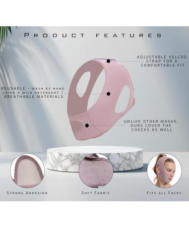 V Line Lifting Mask & Chin Reducer | Double Chin Strap | Face Slimming Strap for Effective Chin Lifting - Buy Online on GoSupps.com
