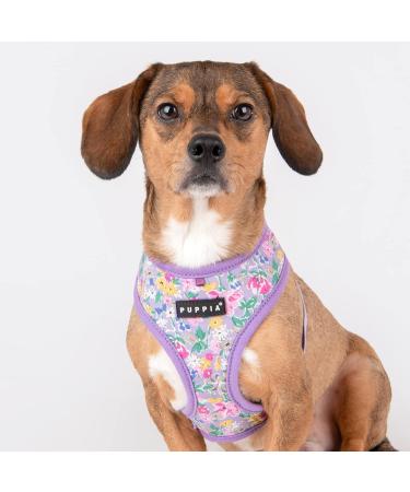 Puppia LITA Over-The-Head Dog Harness No Choke No Pull Adjustable Chest Belt Walking Training for Small and Medium Dog - Purple - XS PURPLE_LITA XS - Buy Online on GoSupps.com