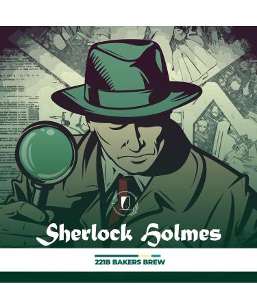 Lucky Cuppa's "221b Bakers Brew" Sherlock's Inzovu Enigma Light Roast Whole Coffee Beans - Rwanda Coffee Beans - Sherlock Holmes Gifts for Coffee Lovers - 250g - Buy Online on GoSupps.com
