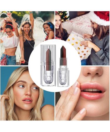 Matte Lipstick | Moisturizing Makeup Lipstick: Non-sticky dual-color lip gloss long-lasting moisturizing lipstick for healthy lips - Buy Online on GoSupps.com