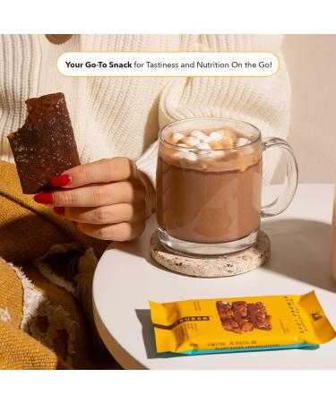 TRUBAR Vegan Protein Bar - Saltylicious Almond Love | Gluten Free Plant Based 12G Protein Healthy On-the-Go Snack - 12 CT - Buy Online on GoSupps.com