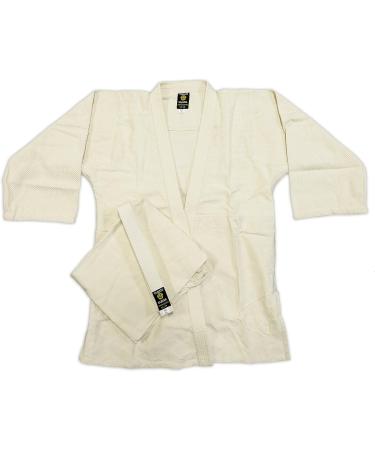 Yamato Sakura Unbleached Single Weave Judo Gi Uniform 5 - High Quality and Lightweight for Judo Practitioners - Buy Online on GoSupps.com