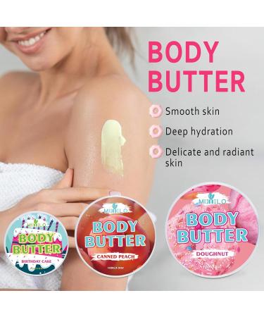 Body Glaze Body Butters Body Glaze Body Butter Donut Butter Body Moisturizer for Women Anti Aging Whipped Body Butter for Women 2PCS 200G (100 * 2pcs Doughnut) Doughnut 120 Ounce (Pack of 2) - Buy Online on GoSupps.com