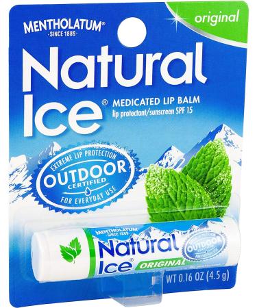 Natural Ice Medicated Lip Protectant/Sunscreen SPF 15  Original 48 ea
