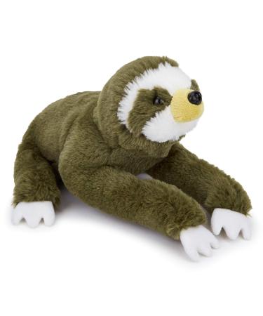 Zappi Co Plush Children's Stuffed Soft Cuddly Plush Toy-Part of Safari Animals Collection Perfect for Kids (26cm Width) (Sloth)